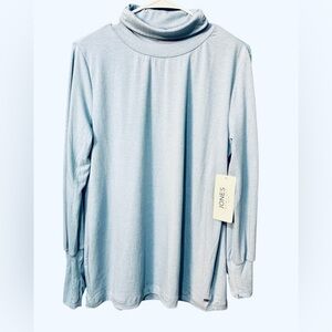 Jones New York sport sweatshirt size:L color:blue